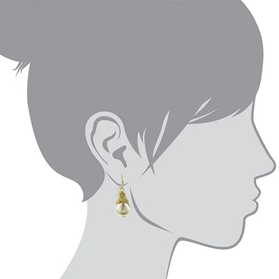 Petite Pearl Drop Earrings